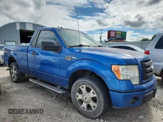2009 Ford F-150 XL with VIN 1FTRF12W99KC32515, listed as a Copart auction lot 60455865 with 251,348 mi miles and Clean title. Bid and sale history available at DreamBid. Image 4.