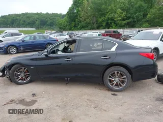 2017 Infiniti Q50 Premium z VIN JN1EV7AR8HM839575, wystawiony jako IAAI lot #42208933 z przebiegiem 160 873 mil mil oraz . Historia ofert i sprzedaży dostępna na DreamBid. Obrazek 14.