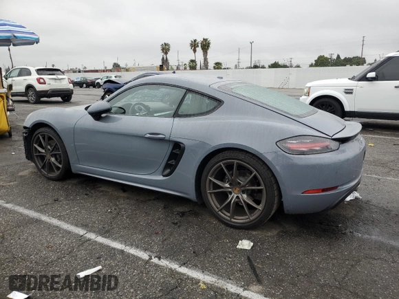 2024 Porsche 718 Cayman z VIN WP0AA2A88RK255448, wystawiony jako Copart lot #49847655 z przebiegiem 16 047 mil mil oraz Szkoda całkowita • Salvage title. Historia ofert i sprzedaży dostępna na DreamBid. Obrazek 2.