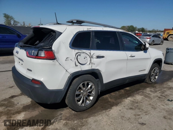 2019 Jeep Cherokee Latitude Plus with VIN 1C4PJLLB4KD340273, listed as a Copart auction lot 48547855 with 68,978 mi miles and Non Repairable. Bid and sale history available at carsss.com. Image 3.