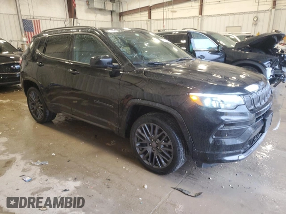 2022 Jeep Compass Limited с VIN 3C4NJDCB8NT143456, выставлен на аукционе Copart как лот 57437085 с пробегом 74 780 миль миль и Списание • Salvage title. История ставок и продаж доступна на DreamBid. Изображение 4.