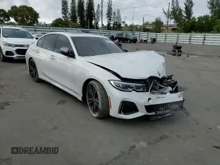 2020 BMW 3 Series M340i with VIN 3MW5U7J05L8B26525, listed as a Copart auction lot 84528894 with 26,380 mi miles and Salvage Title. Bid and sale history available at carsss.com. Image 11.