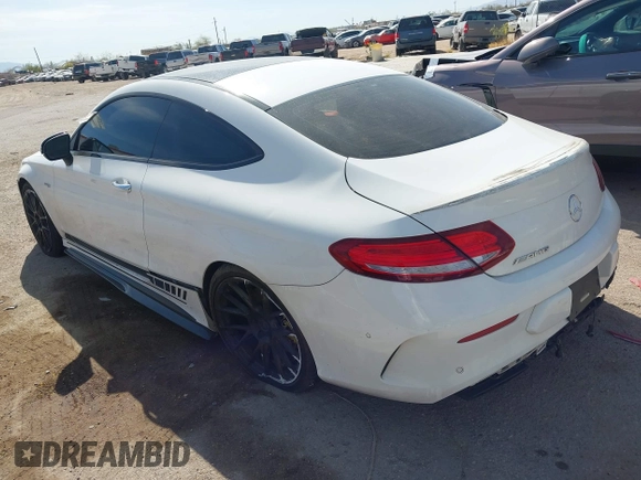 2017 Mercedes-Benz C 43 AMG with VIN WDDWJ6EB7HF518495, listed as a IAAI auction lot 41872129 with 122,555 mi miles and . Bid and sale history available at carsss.com. Image 3.