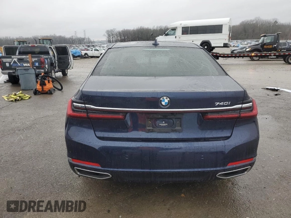 2021 BMW 7 Series 740i z VIN WBA7T2C01MCE56512, wystawiony jako Copart lot #42575055 z przebiegiem 32 143 mil mil oraz Szkoda całkowita • Salvage title. Historia ofert i sprzedaży dostępna na DreamBid. Obrazek 6.