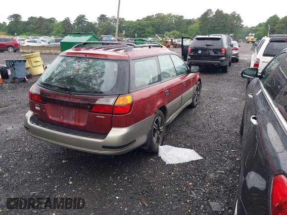 2002 Subaru Legacy Outback with VIN 4S3BH665126300587, listed as a IAAI auction lot 42637370 with 192,895 mi miles and . Bid and sale history available at DreamBid. Image 4.
