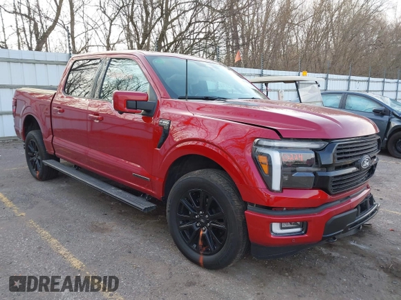 2024 Ford F-150 z VIN 1FTFW7LD0RFA90275, wystawiony jako IAAI lot #42030224 z przebiegiem Nie podano mil oraz . Historia ofert i sprzedaży dostępna na DreamBid. Obrazek 1.