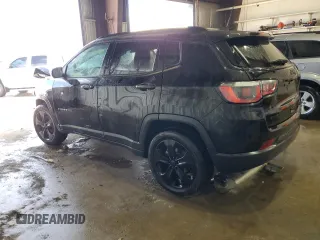 2018 Jeep Compass Latitude with VIN 3C4NJDBB5JT394687, listed as a Copart auction lot 50236165 with 50,070 mi miles and Salvage Title. Bid and sale history available at carsss.com. Image 2.