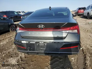 2024 Hyundai Elantra Limited with VIN KMHLP4DG8RU818133, listed as a Copart auction lot 45331905 with 13,647 mi miles and Salvage Title. Bid and sale history available at carsss.com. Image 6.