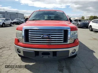 2012 Ford F-150 XL with VIN 1FTEW1CM9CKD48025, listed as a Copart auction lot 50922245 with 143,337 mi miles and Salvage Title. Bid and sale history available at carsss.com. Image 5.