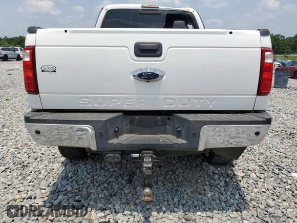 2013 Ford F-250 XL with VIN 1FT7W2BT9DEB07024, listed as a Copart auction lot 58699135 with 91,159 mi miles and Salvage title. Bid and sale history available at DreamBid. Image 6.
