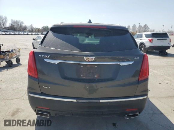 2019 Cadillac XT5 Premium Luxury AWD with VIN 1GYKNFRS6KZ172768, listed as a Copart auction lot 49144505 with 78,152 mi miles and Salvage title. Bid and sale history available at DreamBid. Image 6.