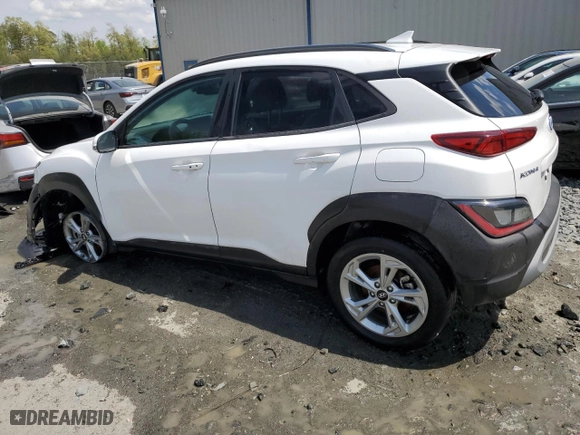 2023 Hyundai Kona SEL with VIN KM8K6CAB1PU977705, listed as a Copart auction lot 53994845 with 46,524 mi miles and Clean Title. Bid and sale history available at carsss.com. Image 2.