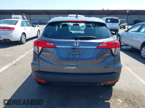 2021 Honda HR-V LX with VIN 3CZRU6H37MM713309, listed as a IAAI auction lot 42171397 with 25,693 mi miles and . Bid and sale history available at carsss.com. Image 16.