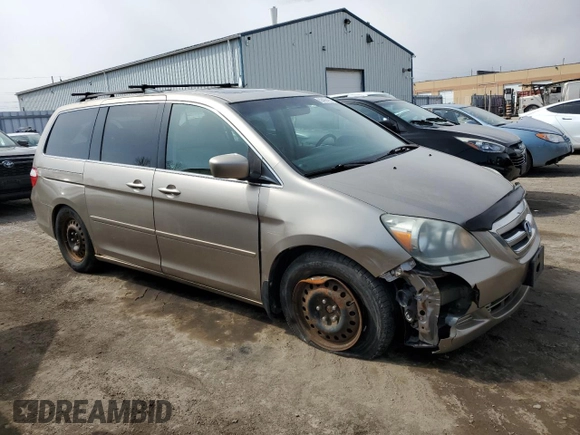 2007 Honda Odyssey EX-L with VIN 5FNRL38627B513688, listed as a Copart auction lot 52483475 with 321,974 mi miles and Clean Title. Bid and sale history available at carsss.com. Image 4.