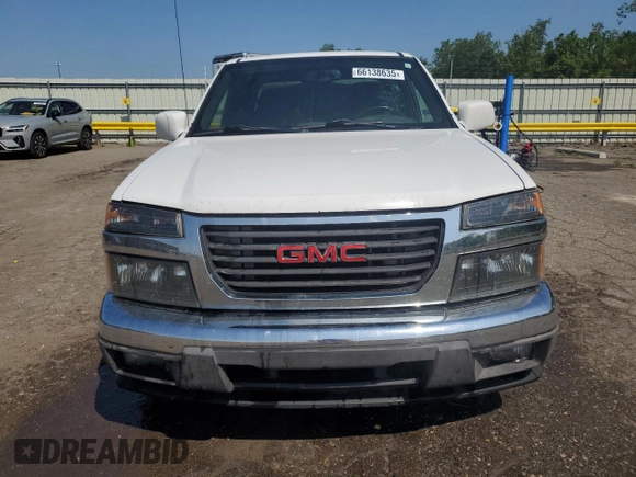 2012 GMC Canyon SLE1 with VIN 1GTD5MFE9C8107504, listed as a Copart auction lot 66138635 with 152,560 mi miles and Clean title. Bid and sale history available at DreamBid. Image 5.