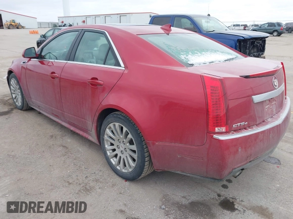 2012 Cadillac CTS Premium with VIN 1G6DS5E3XC0105213, listed as a IAAI auction lot 41318427 with 178,264 mi miles and . Bid and sale history available at DreamBid. Image 3.