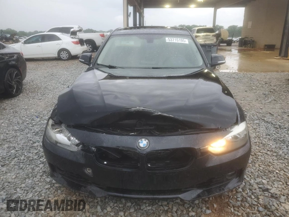 2013 BMW 3 Series 328i with VIN WBA3A5C58DF359448, listed as a Copart auction lot 53715195 with 86,709 mi miles and Salvage title. Bid and sale history available at DreamBid. Image 5.
