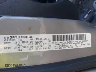 2014 Chrysler Town & Country S with VIN 2C4RC1HG2ER191665, listed as a IAAI auction lot 41874528 with 161,014 mi miles. Bid and sale history available at carsss.com. Image 9.