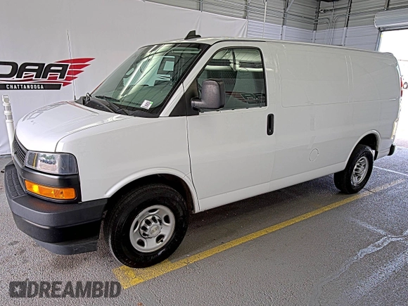 2021 Chevrolet Express Cargo z VIN 1GCWGAFP5M1201537, wystawiony jako IAAI lot #42642579 z przebiegiem 96 732 mil mil oraz . Historia ofert i sprzedaży dostępna na DreamBid. Obrazek 36.