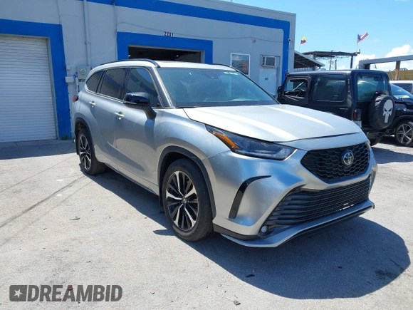 2021 Toyota Highlander XSE с VIN 5TDLZRBH2MS113445, выставлен на аукционе IAAI как лот 42578724 с пробегом 48 279 миль миль и . История ставок и продаж доступна на DreamBid. Изображение 1.