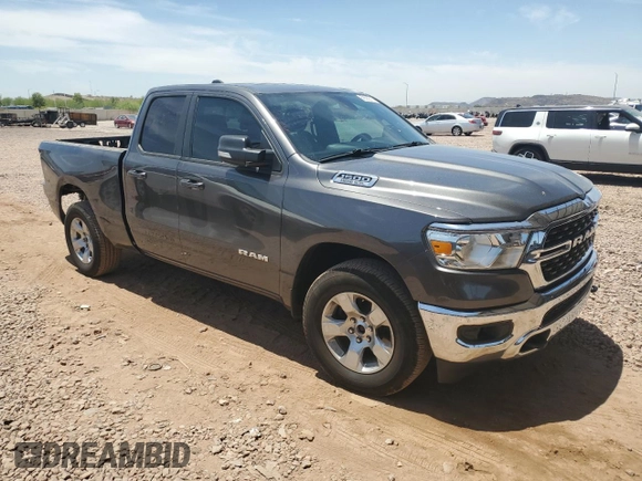 2022 Ram 1500 Big Horn z VIN 1C6SRFBT0NN265978, wystawiony jako Copart lot #58563515 z przebiegiem 85 486 mil mil oraz Szkoda całkowita • Salvage title. Historia ofert i sprzedaży dostępna na DreamBid. Obrazek 4.