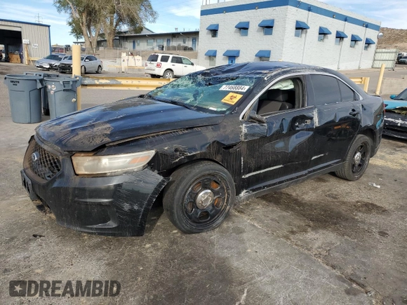 2014 Ford Police Interceptor with VIN 1FAHP2L8XEG148883, listed as a Copart auction lot 77468884 with Not provided miles and Salvage title. Bid and sale history available at DreamBid. Image 1.