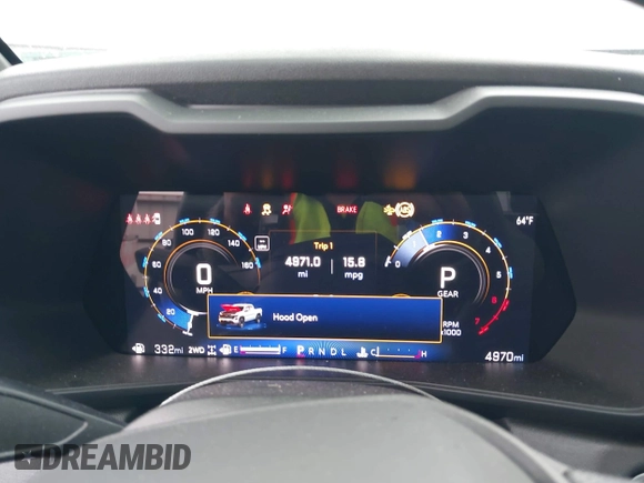 2024 Chevrolet Colorado 4WD Trail Boss with VIN 1GCPTEEK9R1310474, listed as a IAAI auction lot 42114233 with 4,970 mi miles and . Bid and sale history available at DreamBid. Image 7.