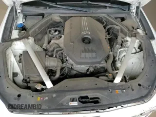 2020 Genesis G70 2.0T with VIN KMTG44LA1LU048703, listed as a Copart auction lot 65091095 with 41,718 mi miles and Salvage title. Bid and sale history available at DreamBid. Image 13.