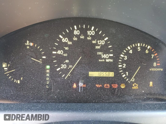 2003 Lexus RX 300 with VIN JTJHF10U530311757, listed as a Copart auction lot 61679804 with 185,581 mi miles and Salvage Title. Bid and sale history available at carsss.com. Image 9.