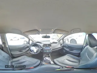 2015 Nissan LEAF SL with VIN 1N4AZ0CP3FC326441, listed as a Copart auction lot 50763835 with 120,373 mi miles and Salvage title. Bid and sale history available at DreamBid. Image 12.