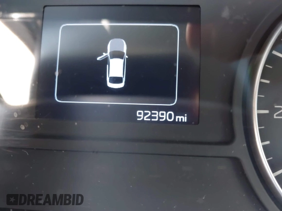 2018 Kia Optima LX with VIN 5XXGT4L32JG249287, listed as a IAAI auction lot 41701434 with 92,390 mi miles and . Bid and sale history available at DreamBid. Image 15.