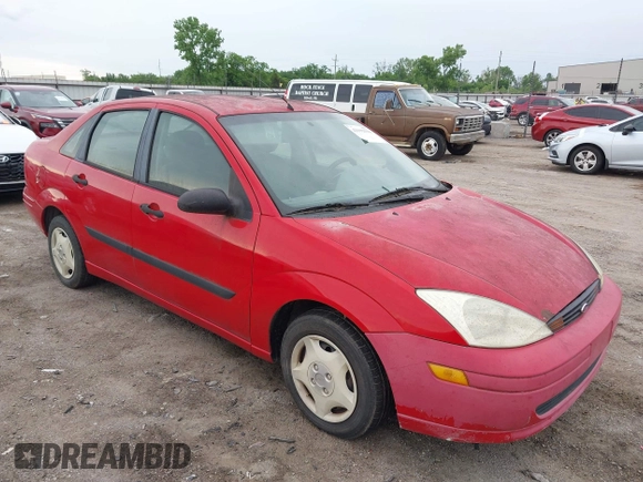 2001 Ford Focus LX with VIN 1FAFP33P81W307002, listed as a IAAI auction lot 42192534 with 193,593 mi miles and . Bid and sale history available at carsss.com. Image 1.