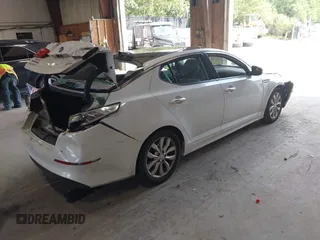 2015 Kia Optima EX z VIN 5XXGN4A7XFG415028, wystawiony jako IAAI lot #42635519 z przebiegiem 232 507 mil mil oraz . Historia ofert i sprzedaży dostępna na DreamBid. Obrazek 4.