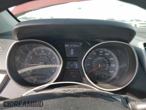 2016 Hyundai Elantra GT with VIN KMHD35LH9GU319189, listed as a Copart auction lot 52763425 with 151,894 mi miles and Salvage Title. Bid and sale history available at carsss.com. Image 9.
