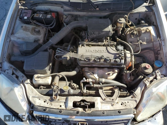2000 Honda Civic VP z VIN 2HGEJ6614YH536447, wystawiony jako Copart lot #46506085 z przebiegiem 302 724 mil mil oraz Szkoda całkowita • Salvage title. Historia ofert i sprzedaży dostępna na DreamBid. Obrazek 11.