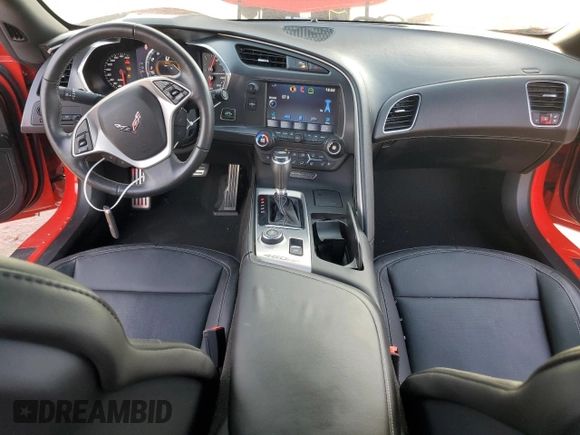 2015 Chevrolet Corvette 2LT with VIN 1G1YD2D77F5113829, listed as a Copart auction lot 45897333 with 11,002 mi miles. Bid and sale history available at carsss.com. Image 8.
