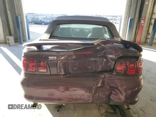 1996 Ford Mustang GT with VIN 1FALP45X9TF226146, listed as a Copart auction lot 42943185 with 60,357 mi miles and Salvage Title. Bid and sale history available at carsss.com. Image 6.