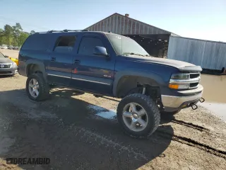 2003 Chevrolet Suburban LT with VIN 1GNEC16Z63J237235, listed as a Copart auction lot 52782285 with 241,272 mi miles and Salvage Title. Bid and sale history available at carsss.com. Image 4.