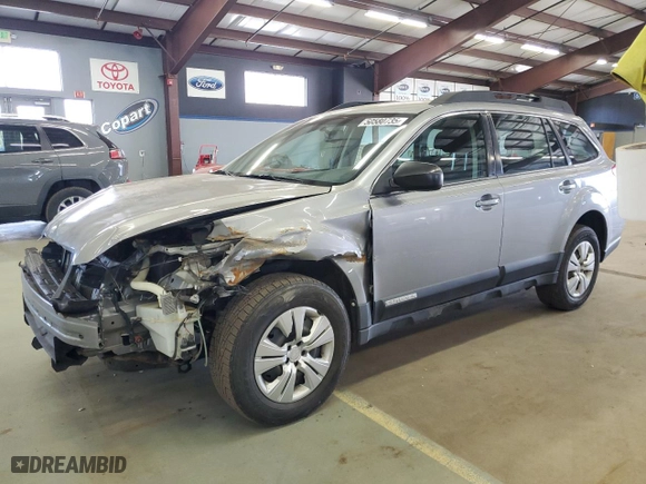 2011 Subaru Outback 2.5i with VIN 4S4BRBAC9B1355230, listed as a Copart auction lot 50580735 with 106,263 mi miles and Salvage Title. Bid and sale history available at carsss.com. Image 1.
