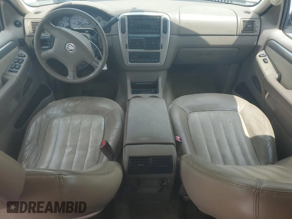 2003 Mercury Mountaineer Convenience with VIN 4M2DU86K03ZJ06553, listed as a Copart auction lot 61189095 with 152,525 mi miles and Salvage title. Bid and sale history available at DreamBid. Image 8.