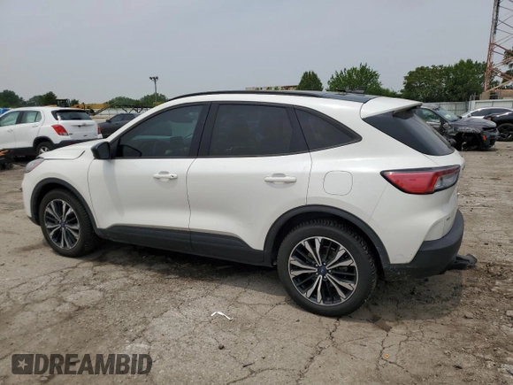 2021 Ford Escape SE Hybrid with VIN 1FMCU9BZ1MUB21115, listed as a Copart auction lot 60220795 with 73,083 mi miles and Salvage title. Bid and sale history available at DreamBid. Image 2.