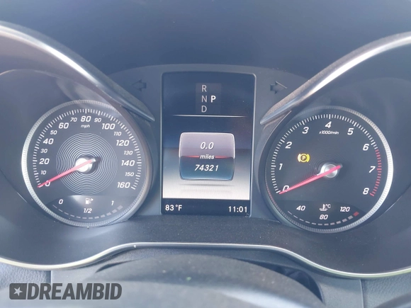 2017 Mercedes-Benz C 300 with VIN WDDWK4JB3HF445715, listed as a IAAI auction lot 41817703 with 74,321 mi miles and . Bid and sale history available at DreamBid. Image 7.