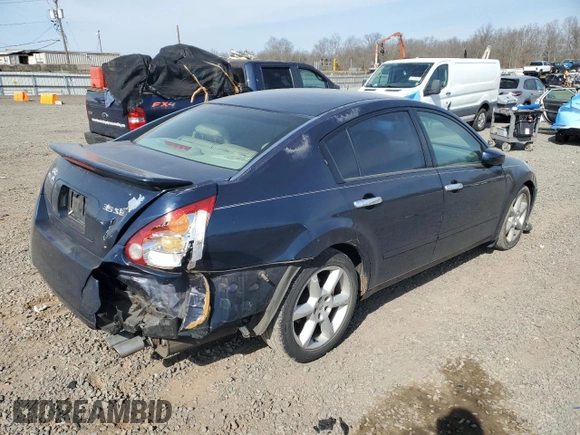 2004 Nissan Maxima SL with VIN 1N4BA41E34C849511, listed as a Copart auction lot 48497115 with 130,144 mi miles and Salvage title. Bid and sale history available at DreamBid. Image 3.