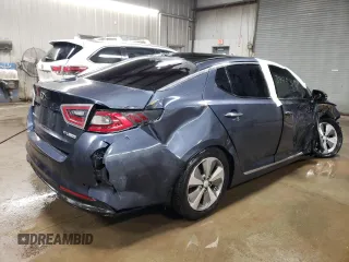 2014 Kia Optima Hybrid EX with VIN KNAGN4ADXE5076308, listed as a Copart auction lot 39993454 with 231,737 mi miles and Salvage Title. Bid and sale history available at carsss.com. Image 3.