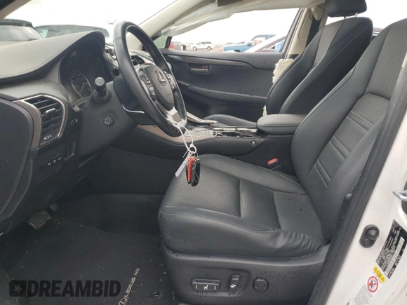 2017 Lexus NX with VIN JTJYARBZ4H2055032, listed as a Copart auction lot 50753265 with 80,993 mi miles and Salvage Title. Bid and sale history available at carsss.com. Image 7.
