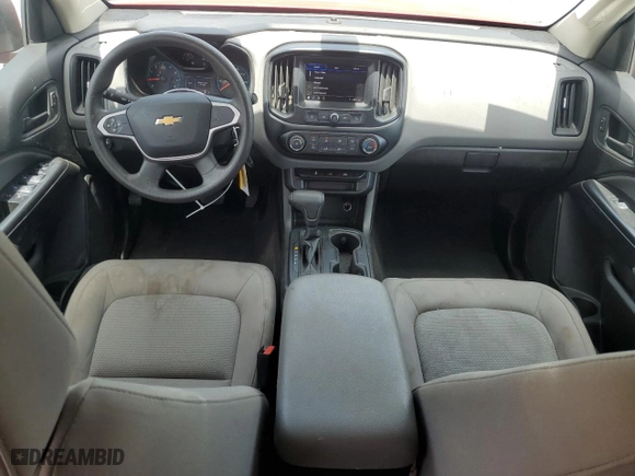 2020 Chevrolet Colorado 2WD Work Truck with VIN 1GCGSBEA9L1114289, listed as a Copart auction lot 65657264 with 43,619 mi miles and Salvage Title. Bid and sale history available at carsss.com. Image 8.