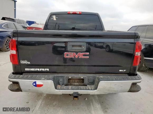 2014 GMC Sierra 1500 SLT with VIN 3GTU2VECXEG568352, listed as a Copart auction lot 50793195 with 112,776 mi miles and Salvage Title. Bid and sale history available at carsss.com. Image 6.