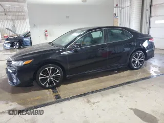 2018 Toyota Camry LE с VIN 4T1B11HK4JU153570, выставлен на аукционе Copart как лот 60234785 с пробегом 75 862 миль миль и Списание • Salvage title. История ставок и продаж доступна на DreamBid. Изображение 1.