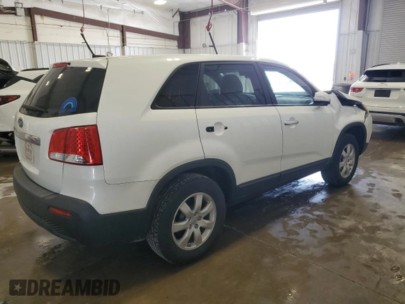2012 Kia Sorento LX with VIN 5XYKT3A18CG233549, listed as a Copart auction lot 52532305 with 163,735 mi miles and Non Repairable. Bid and sale history available at DreamBid. Image 3.