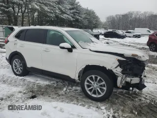 2025 Honda CR-V EX with VIN 2HKRS4H47SH436138, listed as a Copart auction lot 44911385 with Not Provided miles and Salvage Title. Bid and sale history available at DreamBid. Image 4.